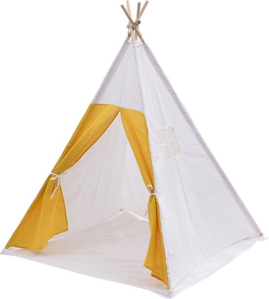 Tente tipi Floortje - tente de jeu wigwam - avec coussin de sol