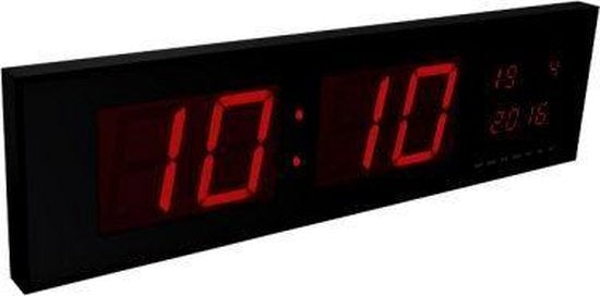 Horloge murale avec affichage LED