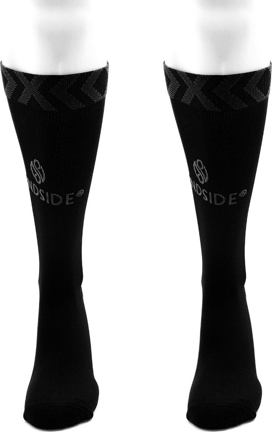 Sandside Compression Socks Premium Daily Use - 2 Pairs - Support Socks Women and Men - Compression socks - Running socks - Sports socks - Size 36-40 S/M