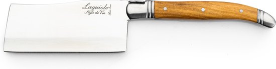 Laguiole Style de Vie Set de couteaux à fromage Luxury Line - 3 pièces - Bois d'olivier