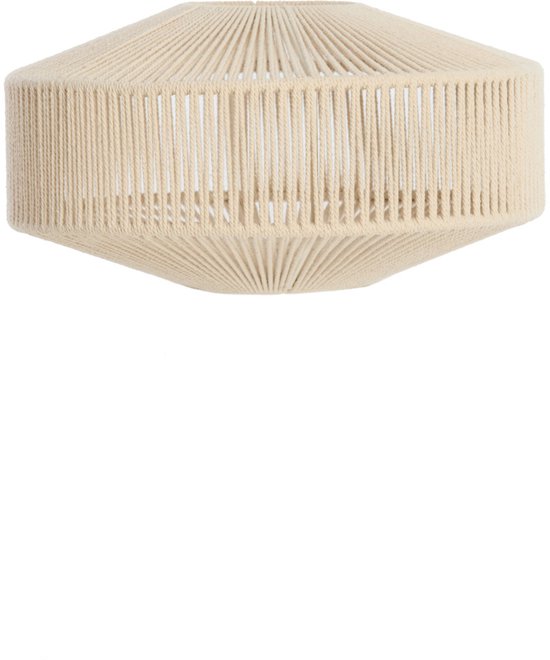Abat-jour pour plafonnier corde naturelle - Light & Living Biljana - 31cm de diamètre