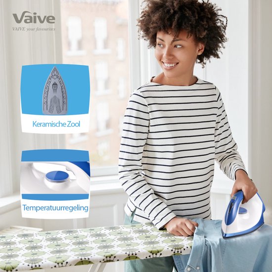 VAIVE SteamPrecision Iron avec générateur de vapeur - Fer à vapeur - Fer à repasser - Semelle en céramique