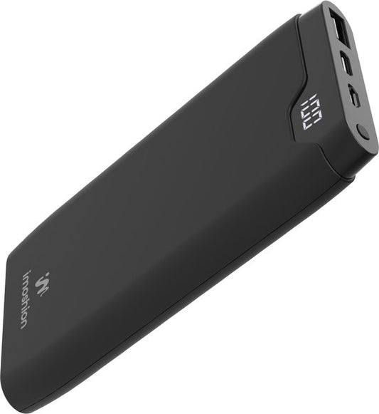 Batterie externe - imoshion® - 10000 mAh - Chargeur rapide 18W - Power Delivery - USB C & USB A - Convient à Apple iPhone et Samsung - Noir