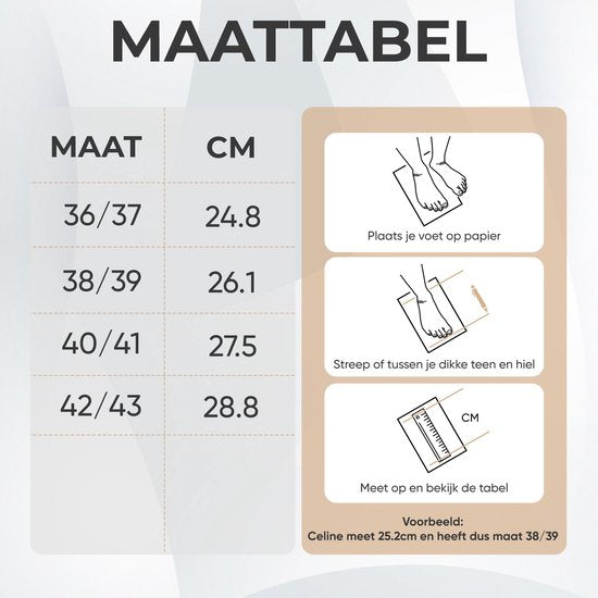 Pantoufles pour femmes - Pantoufles - Taille 42/43 - Chestnut - Antidérapantes - Comfeet