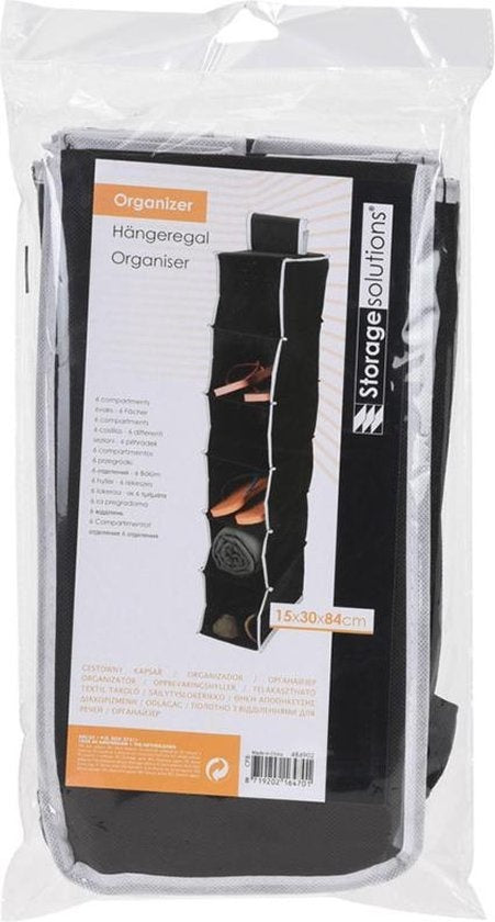 Organisateur suspendu / Armoire suspendue - 6 compartiments - 15 X 30 X H84 cm