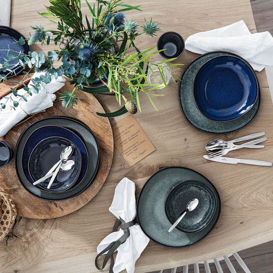Plat Lave de Villeroy & Boch, 28 x 27 cm - Bleu