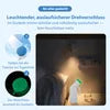 Urinoir Safe Life pour hommes - avec bouchon à vis fluorescent, poignée ergonomique et large ouverture - pour la maison et les déplacements - plastique transparent et blanc - un litre