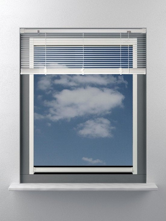 Bruynzeel rouleau moustiquaire fenêtre 103x155 blanc série S700