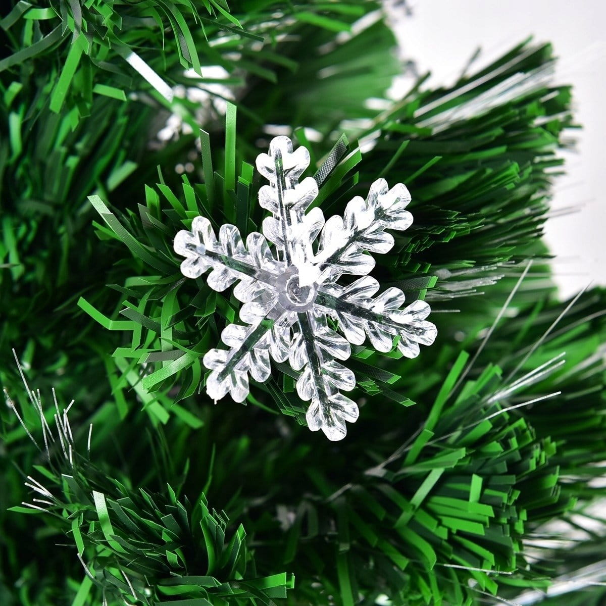 Sapin de Noël Coast - 220 Branches - Lumières Led - 180 x 81cm - Vert