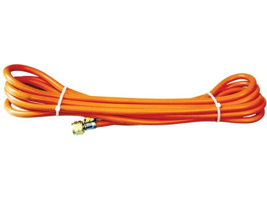 Oxyturbo Gasslang 3/8" 5 Meter Rubber Oranje