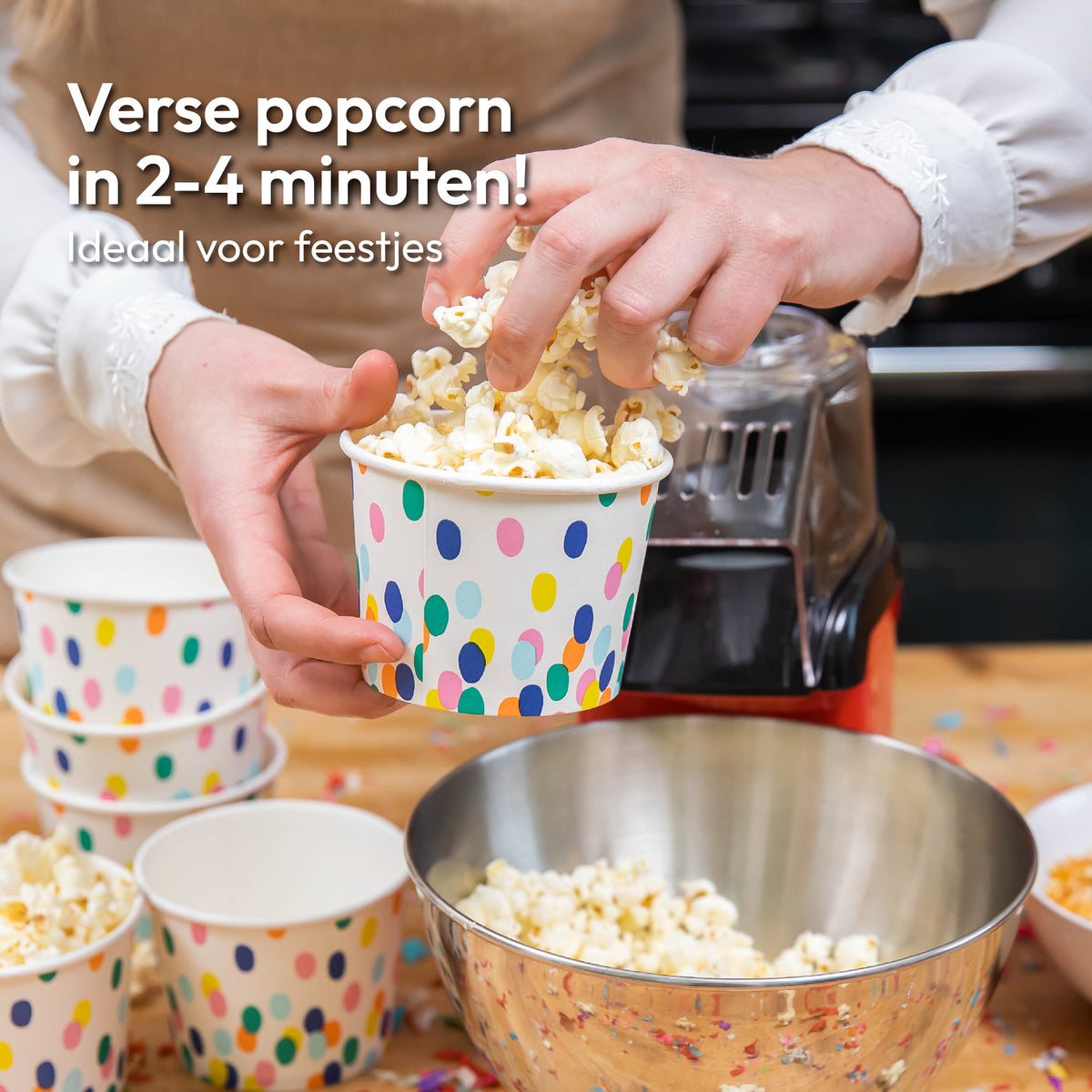 Popcorn Machine à air chaud Gadgy 1200 w