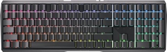 Clavier de jeu sans fil CHERRY MX 3.0S, sans fil RF + Bluetooth, QWERTZ allemand, noir