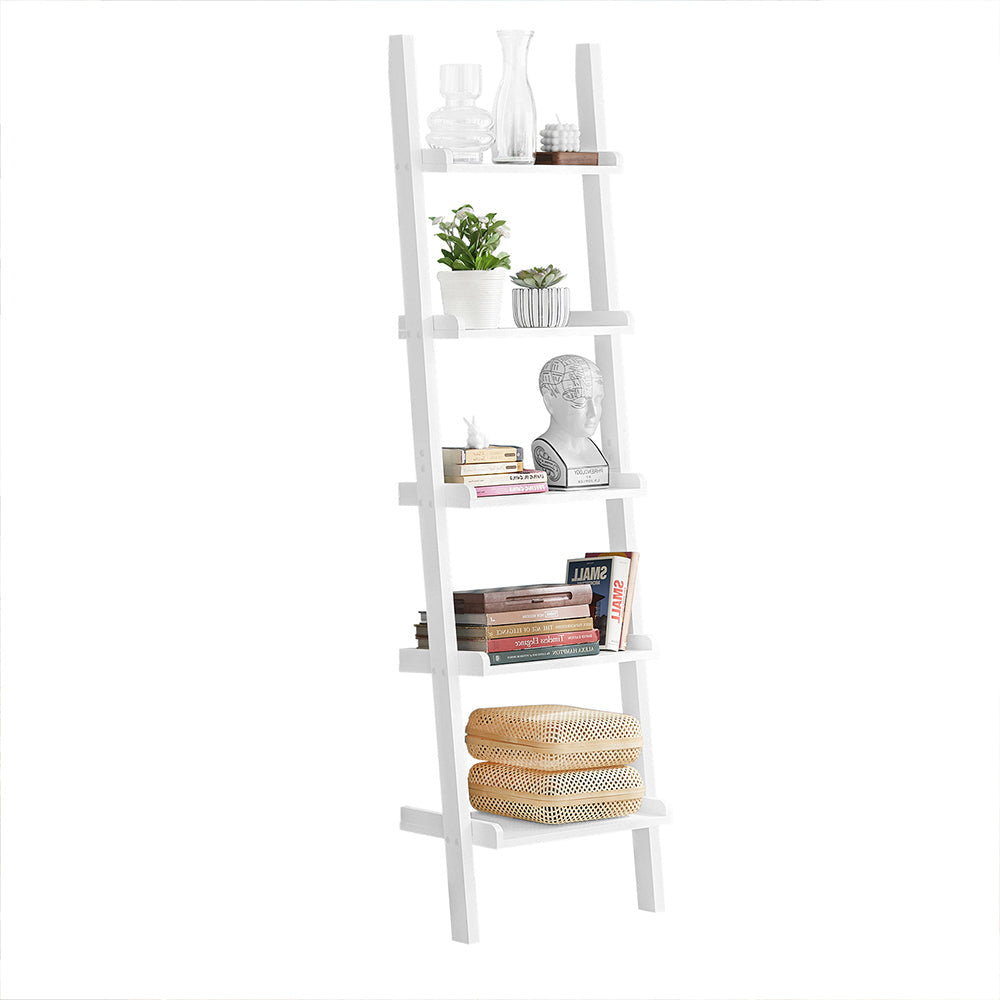 SoBuy FRG17-W Bibliothèque - 5 étagères - Blanc - 189 x 56 x 32,5