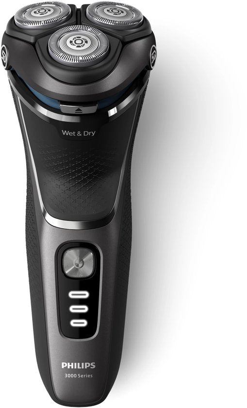 Philips Shaver 3000 Series S3343/13 - Rasoir électrique – avec tondeuse – pour hommes - Gris foncé