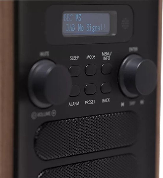 Denver Radio DAB - Radio rétro - Bluetooth - Radio DAB+/ FM - DAB48G