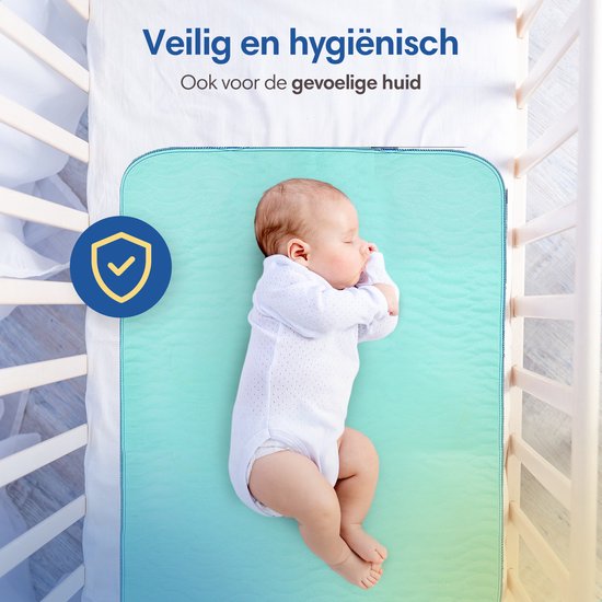 Safe Life® serviettes hygiéniques lavables pour adultes, animaux de compagnie et enfants - protège-matelas - petit