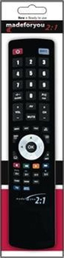 Télécommande universelle - Jolly Line - Nimo - programmable - 2 en 1 - noir