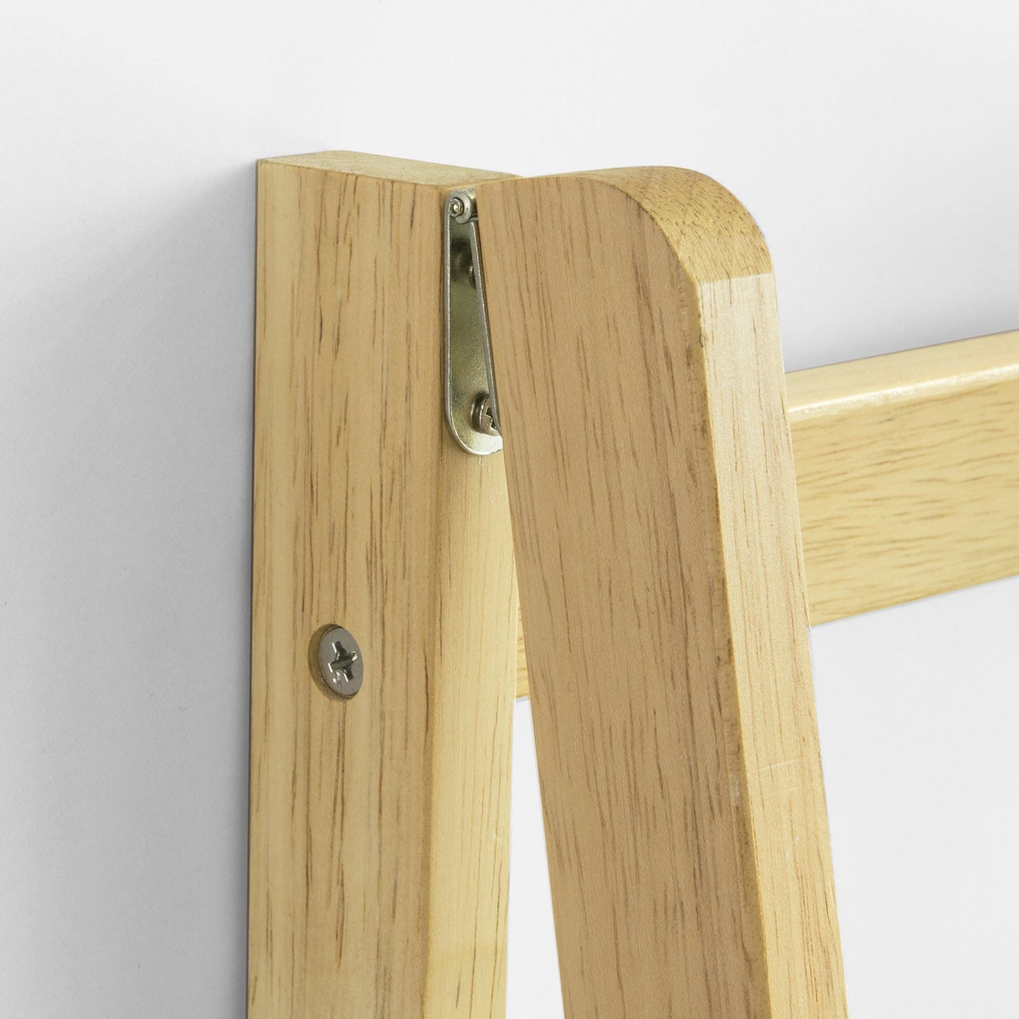 Étagère décorative - SoBuy - 4 planches incluses - Pliable - 34 x 42 x 140 cm - Bois d'hévéa