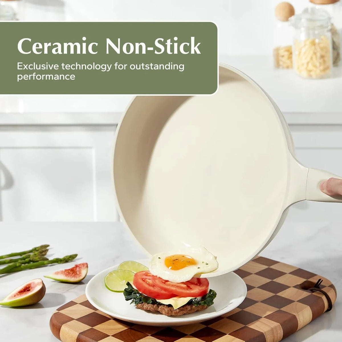 Poêle en céramique RedChef Starlight - 28 cm - Antiadhésive