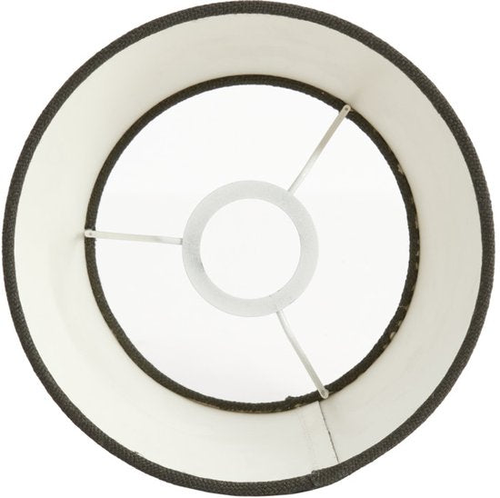 Light & Living - Abat-jour LIVIGNO - 20 x 15 x 13 cm - Gris