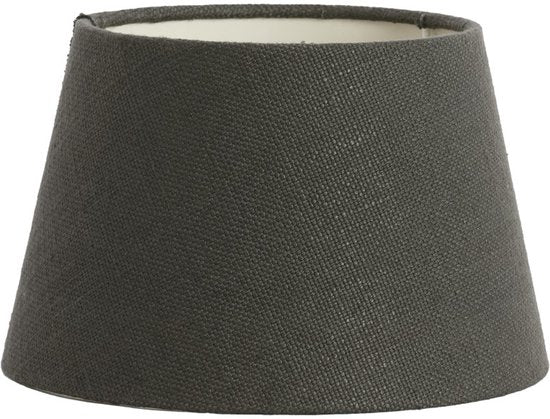 Light & Living - Abat-jour LIVIGNO - 20 x 15 x 13 cm - Gris