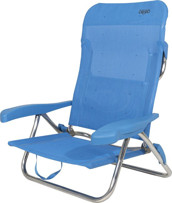 Crespo - Chaise de plage - AL/221 - Bleu