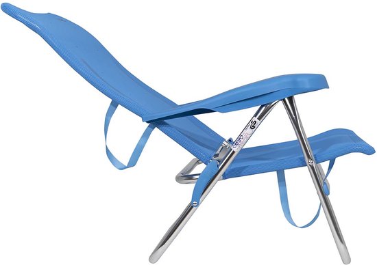 Crespo - Chaise de plage - AL/205 - Bleu