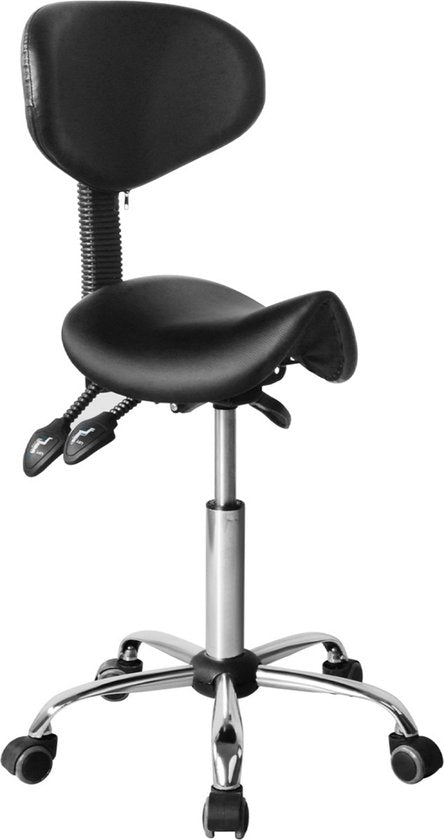 Tabouret réglable - VDD - tabouret de barbier - dossier inclinable