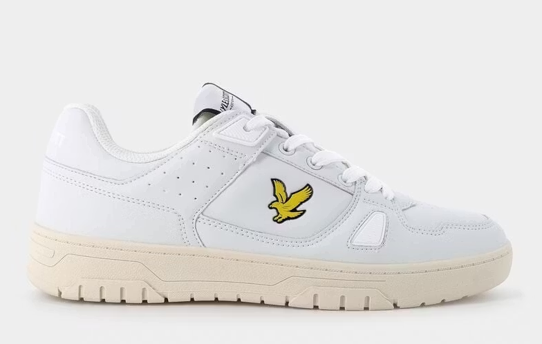 Lyle & Scott Evanton III Sneakers | Hommes - Taille 45 - Blanc