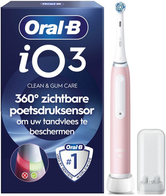 Brosse à dents électrique Oral-B iO 3N - Rose