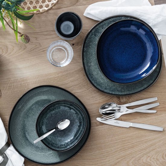 Plat Lave de Villeroy & Boch, 28 x 27 cm - Bleu