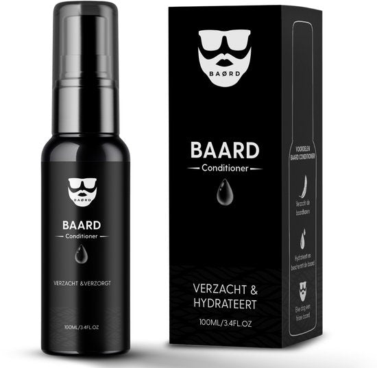 BAØRD Beard Conditioner For Men 100ml - Beard Care Men - For Short & Long Beard - Beard Conditioner - For Moustache & Beard - Barber - Beard Care - Beard Styling - Beard Products - Men's Care
