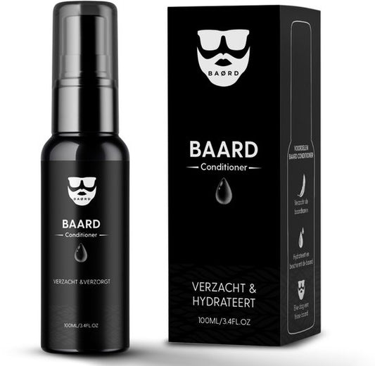 BAØRD Beard Conditioner For Men 100ml - Beard Care Men - For Short & Long Beard - Beard Conditioner - For Moustache & Beard - Barber - Beard Care - Beard Styling - Beard Products - Men's Care