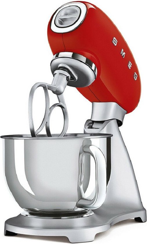SMEG SMF02RDEU - Robot de cuisine - Rouge - 800 W