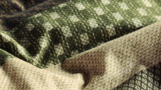 Housse de couette Beddinghouse Fera - Double - 200 x 200/220 cm - Vert