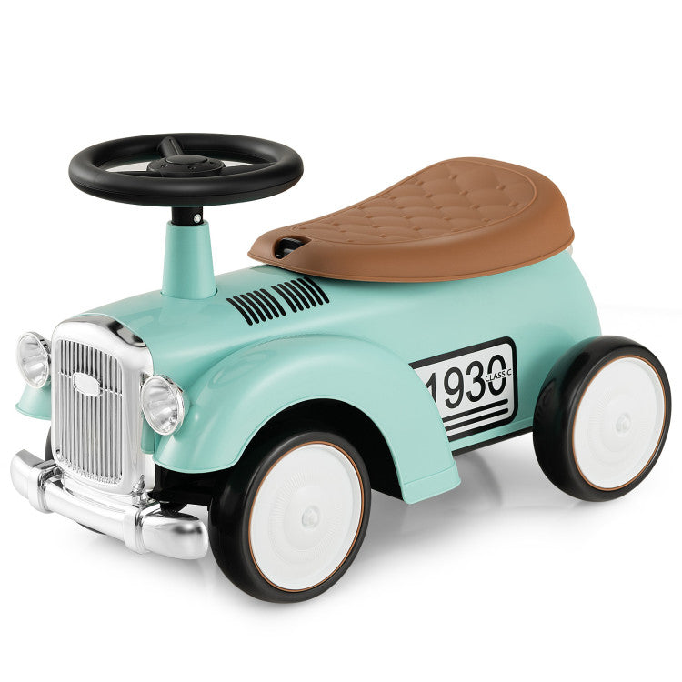 Coast Toy Car - Conduite sécurisée - PP - Max. 25Kg - 58 x 27 x 34 cm - Vert