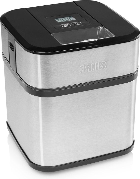 Princess 282605 - Sorbetière - 1,5 litre - Glace - Glace au yaourt - Yoghourt glacé - Glace au sorbet - Sorbetière - Compacte