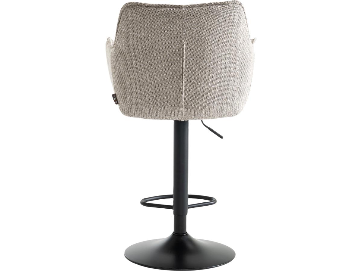 Criks Design - Tabouret de bar Charly - Taupe - lot de 2