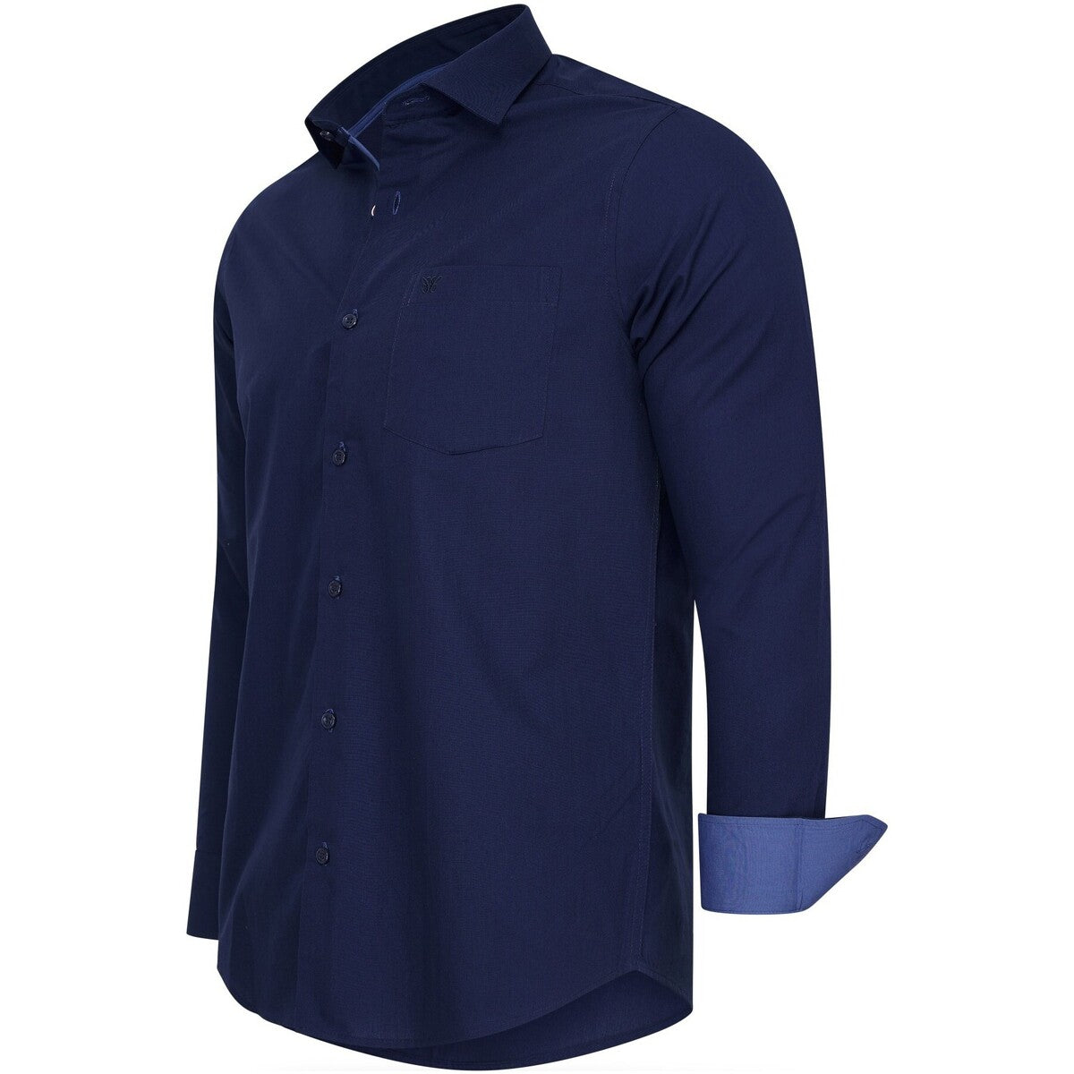 Cappuccino Italia - Chemise homme Uni - marine - Taille XXL