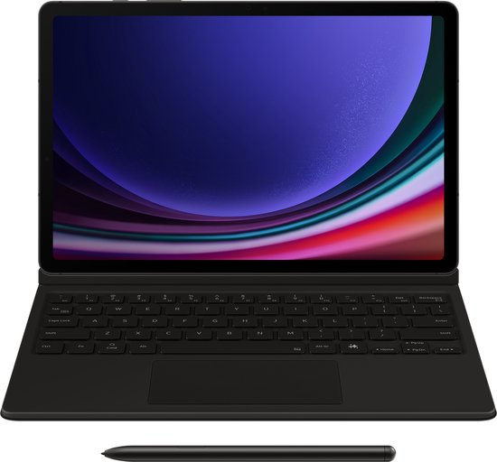 Samsung - Clavier Book Cover - Galaxy Tab S9 / S9 FE / S10 FE / S10 Lite - Noir - QWERTY