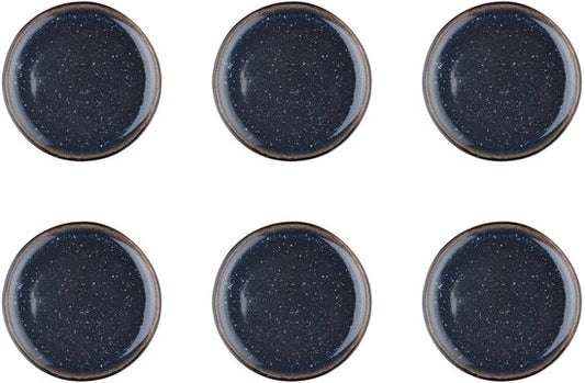 assiette IRIS Ø21,5cm - 6 pièces - Bleu nuit