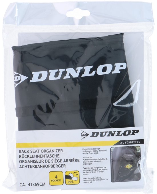 Organiseur multifonction Dunlop noir 41 x 69 cm