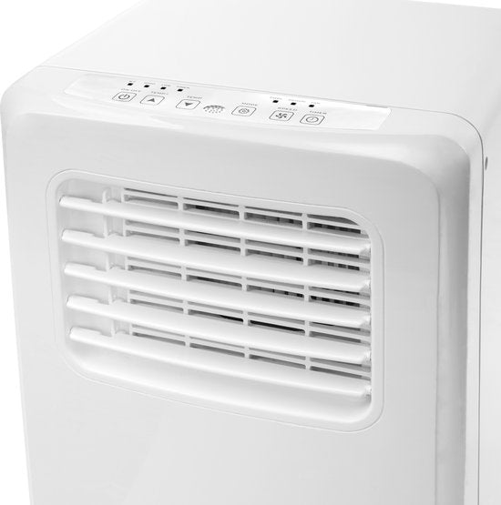 Climatiseur mobile Tristar AC-5477 7 000 BTU – Climatiseur, ventilateur et déshumidificateur 3-en-1 – Pour des pièces jusqu'à 25 m² – Minuterie – Blanc