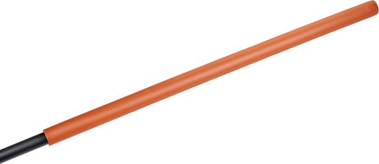 Râteau de Jardin - BLACK+DECKER - Râteau à Feuilles avec Poignée Confortable - 164 x 60 x 3 CM - Orange/Noir
