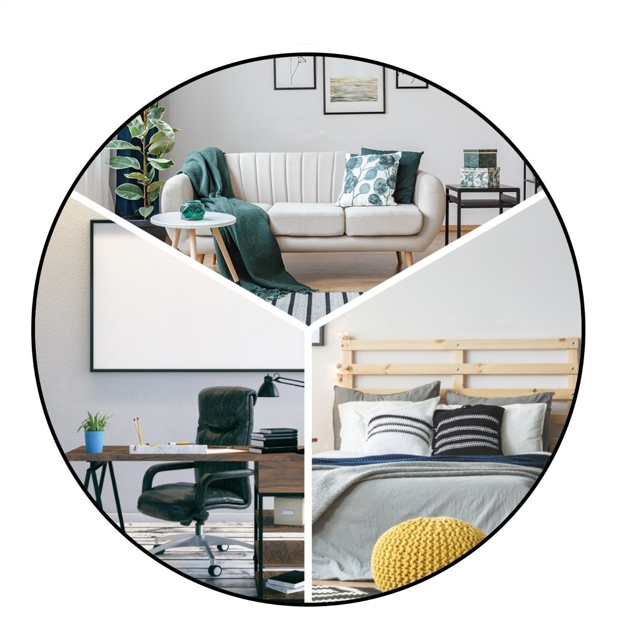 Coast Folding Bed - Single - 200 x 90 x 41 cm - Matelas inclus - Beige & Black