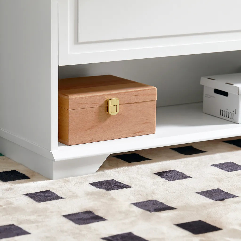 SoBuy Shoe Rack - FSR104-W - MDF & PB - Max. 60kg - 102x96x24cm - Blanc