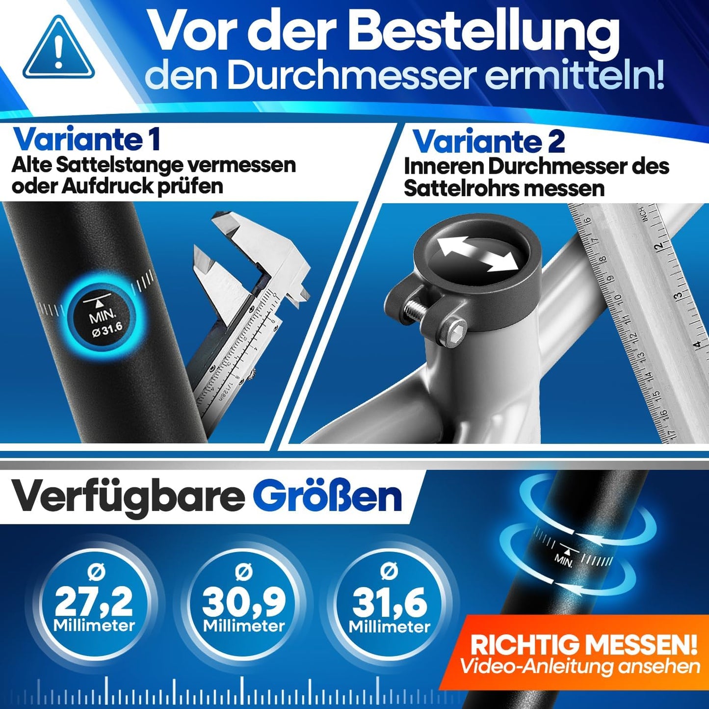 Tige de selle amortissante Nextcover 27,2 mm - Comfort-Spring - Aluminium - Noir