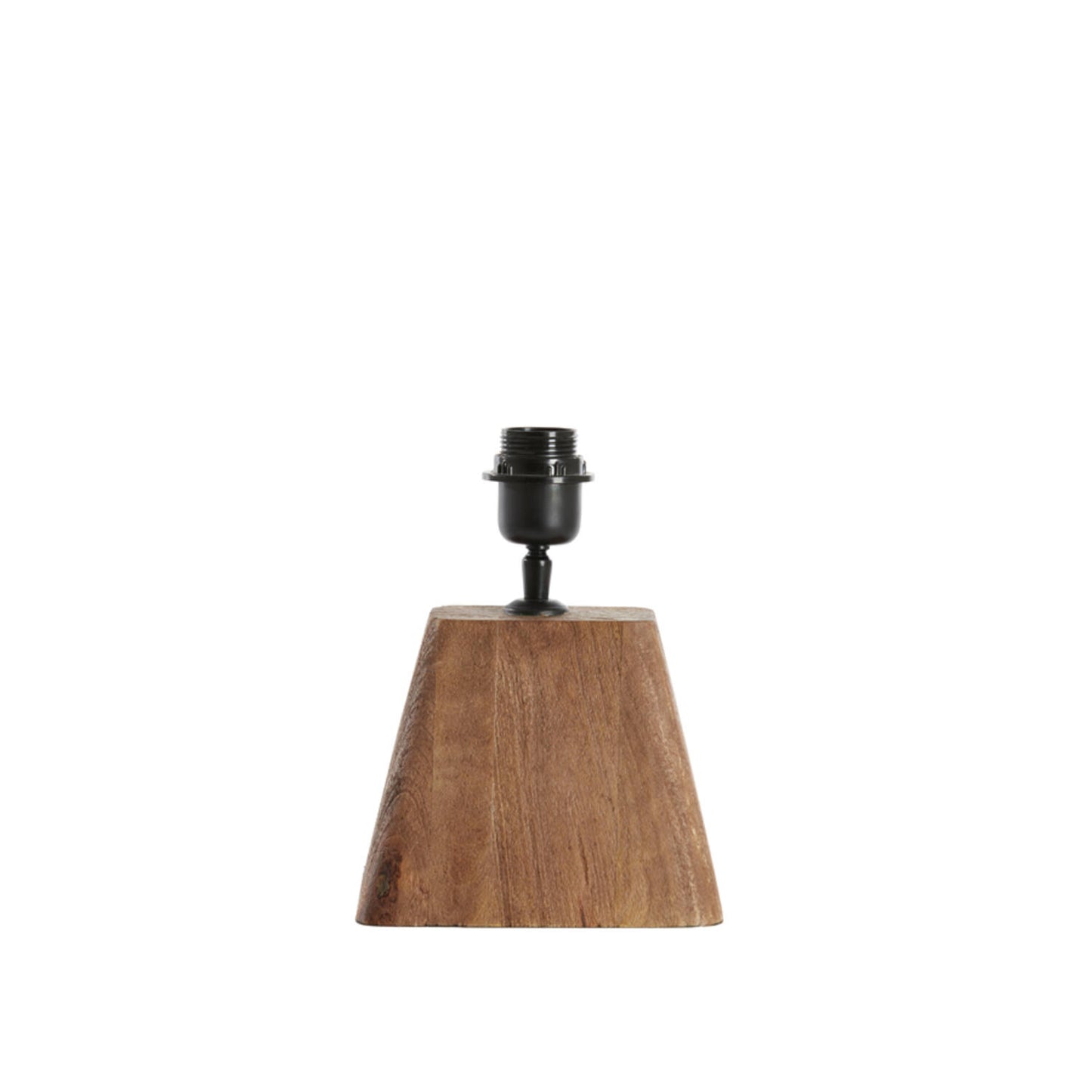 Pied de lampe Kardan - Bois - 18 x 13 x 15 cm - Marron