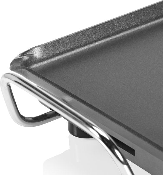 Plaque de cuisson Princess Table Chef Superior 102240 - Gourmet - Plaque de cuisson - Grill de table - 46 x 26 cm - 8 personnes - Thermostat réglable - 2500 W - Teppanyaki - Pour l'intérieur et l'extérieur - Cordon d'alimentation de 2 mètres