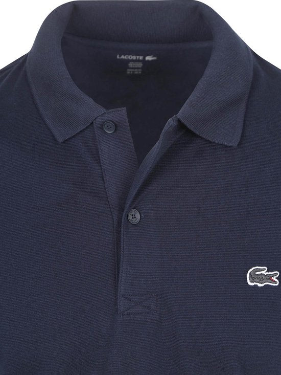 Polo Lacoste respirant bleu foncé (navy) - Taille L - Homme